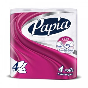 Papia Toilet Paper 4pcs 4layer 800x800