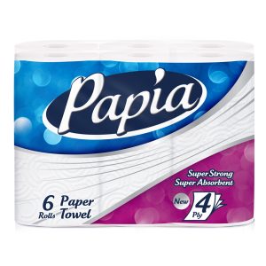 Papia Towel Paper 6pcs 4layer