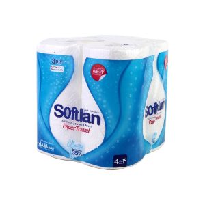 Softlan Paper Towel 3layers 4rolls 6 966