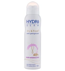 Hydroderm Lady Hair Minimizing Deodorant Dry Spray 150ml Khanoumi (2) 2023717112624691