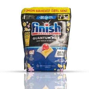 Quantum Max Finish Dishwasher Tablets 50 Count
